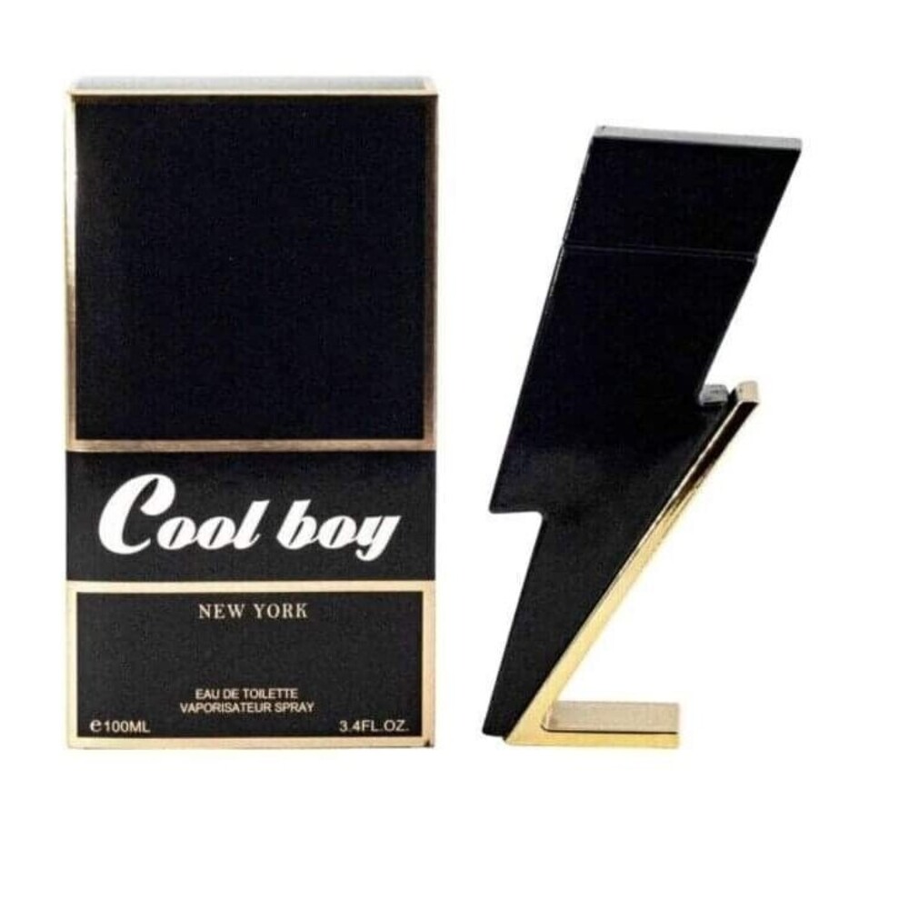 Long Lasting Cool Boy for Men (Inspired By Bad Boy) 3.4 Oz/100 ML, Natural Spray